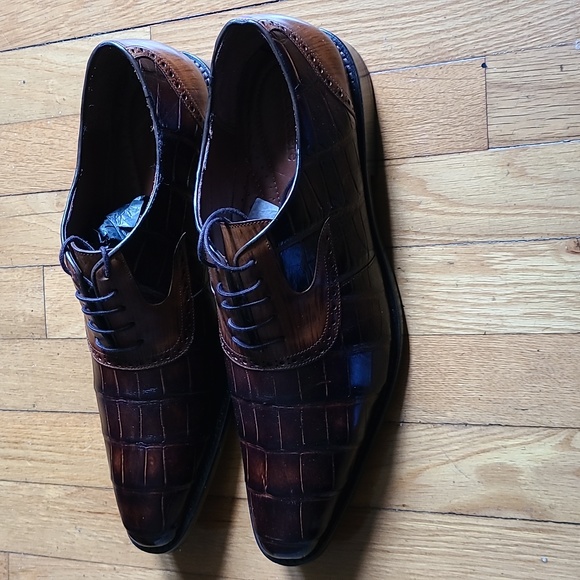 Two tone alligator shoes - Picture 3 of 4